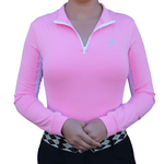 Divine Equestrian Sweet Lady Sun Shirt - Bubblegum Pink - Divine Equestrian - Equiluxe Tack