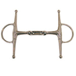 Dr. Bristol Eggbutt Full Cheek Snaffle Stainless Steel Bit 5" with 6 - 1/2" Cheeks - Equiluxe Tack - Equiluxe Tack