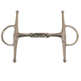 Dr. Bristol Eggbutt Full Cheek Snaffle Stainless Steel Bit 5" with 6 - 1/2" Cheeks - Equiluxe Tack - Equiluxe Tack