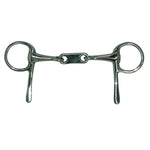 Dr. Bristol Half Cheek Stainless Steel Mouth Bit 5" - Equiluxe Tack - Equiluxe Tack