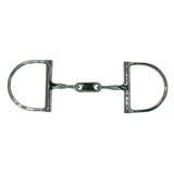 Dr. Bristol Stainless Steel Large Dee Slow Twist Link Snaffle Bit 5" - Equiluxe Tack - Equiluxe Tack