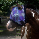 Draft Fly Mask with Fleece Trim - Dual Ear Holes - Kensington Protective Products - Equiluxe Tack