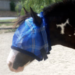 Draft Fly Mask with Fleece Trim - Dual Ear Holes - Kensington Protective Products - Equiluxe Tack