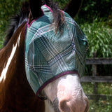 Draft Fly Mask with Web Trim - Dual Ear Holes - Kensington Protective Products - Equiluxe Tack