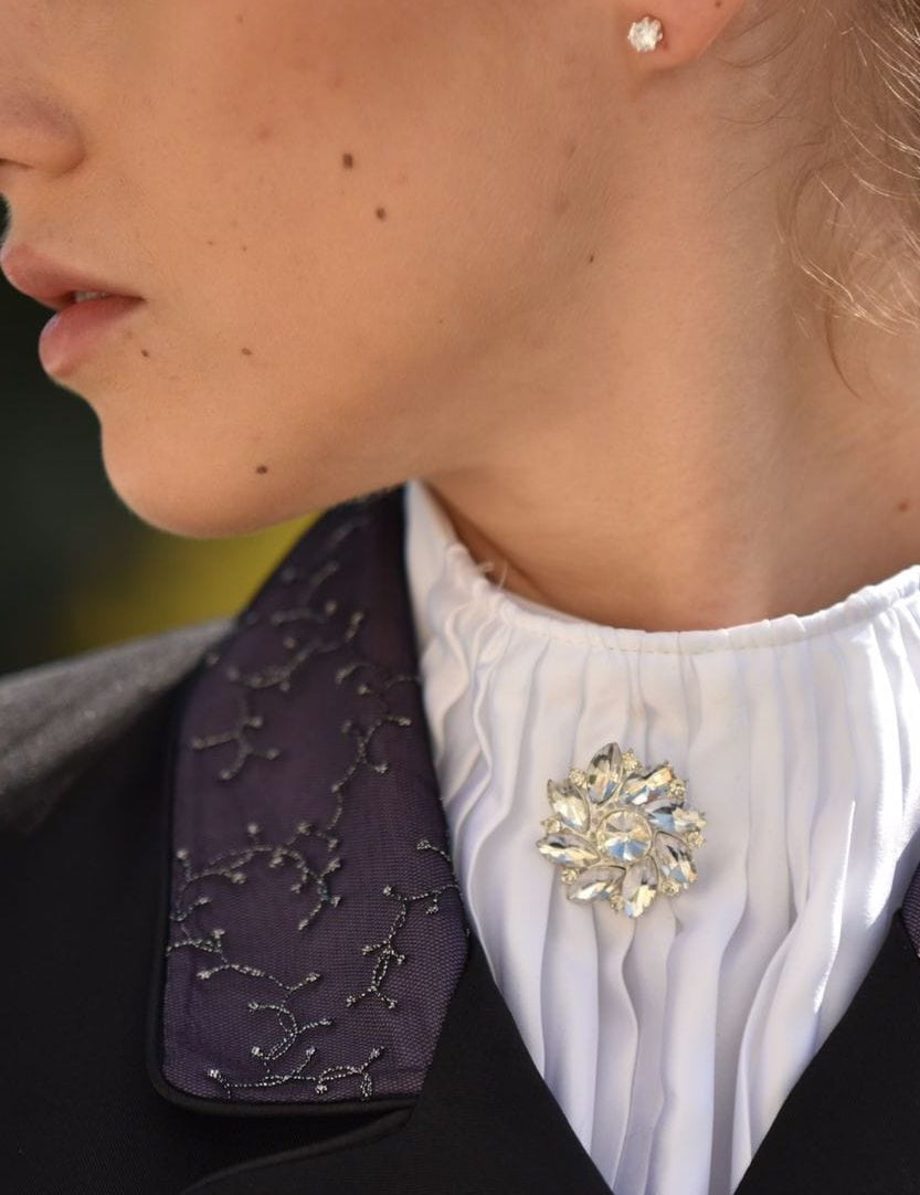 Dressage ELMA Plastron Design By Dalia - Equiluxe Tack - Equiluxe Tack