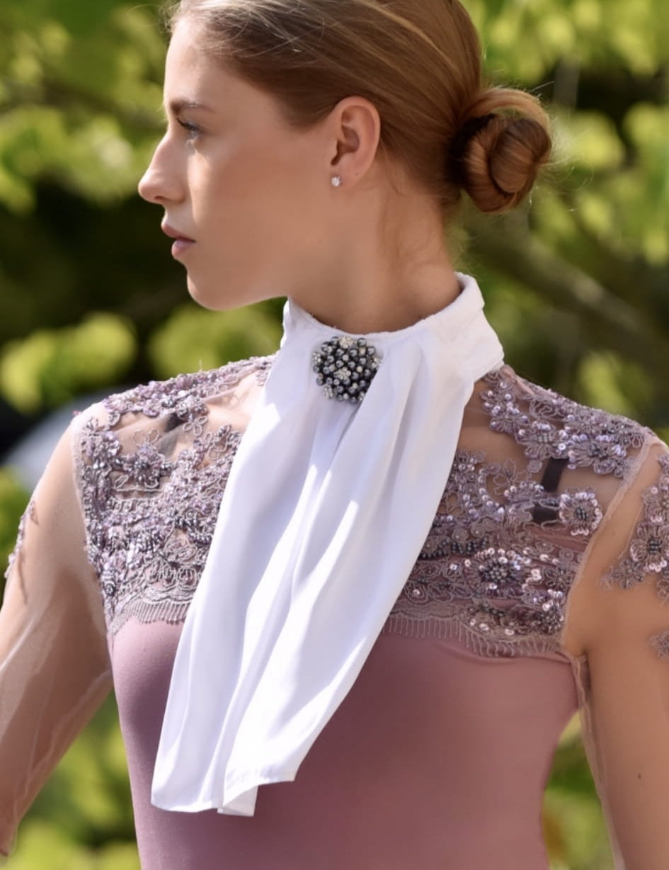 Dressage ELSIE Plastron Design By Dalia - Equiluxe Tack - Equiluxe Tack