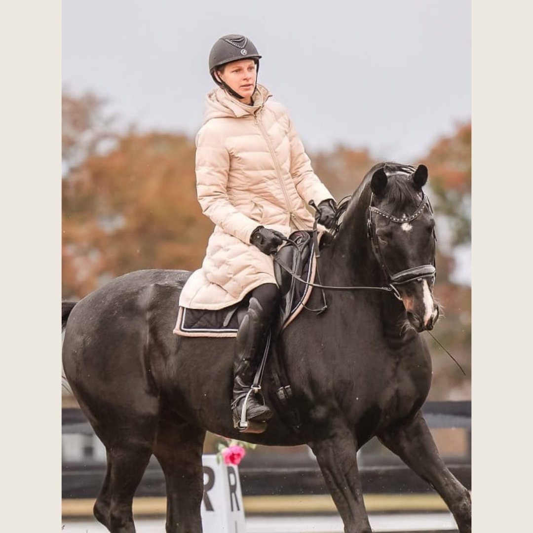 Dressage Queen Dream - Cream Duck Down Trainer's Riding Coat - Dressage Queen Dream - Equiluxe Tack