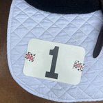 Dubois Cheval All Gas No Brakes Number Pin Charms - DUBOIS CHEVAL - Equiluxe Tack