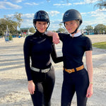 Dubois Cheval Audrey Reversible Leather Belt - Chestnut / Black - DUBOIS CHEVAL - Equiluxe Tack