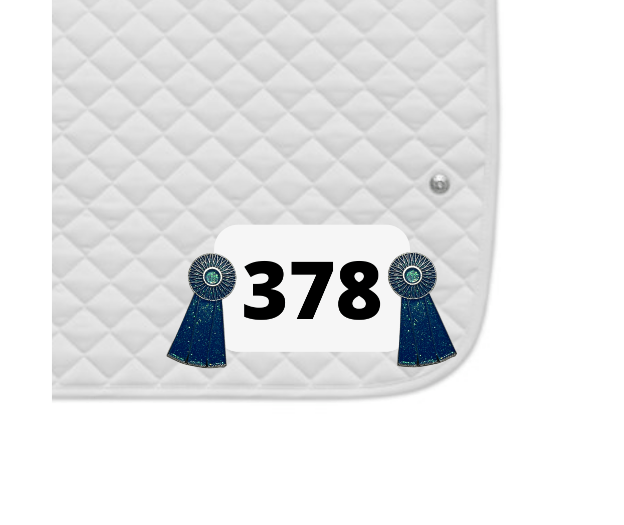 Dubois Cheval Blue Ribbon Number Pin Charm - DUBOIS CHEVAL - Equiluxe Tack