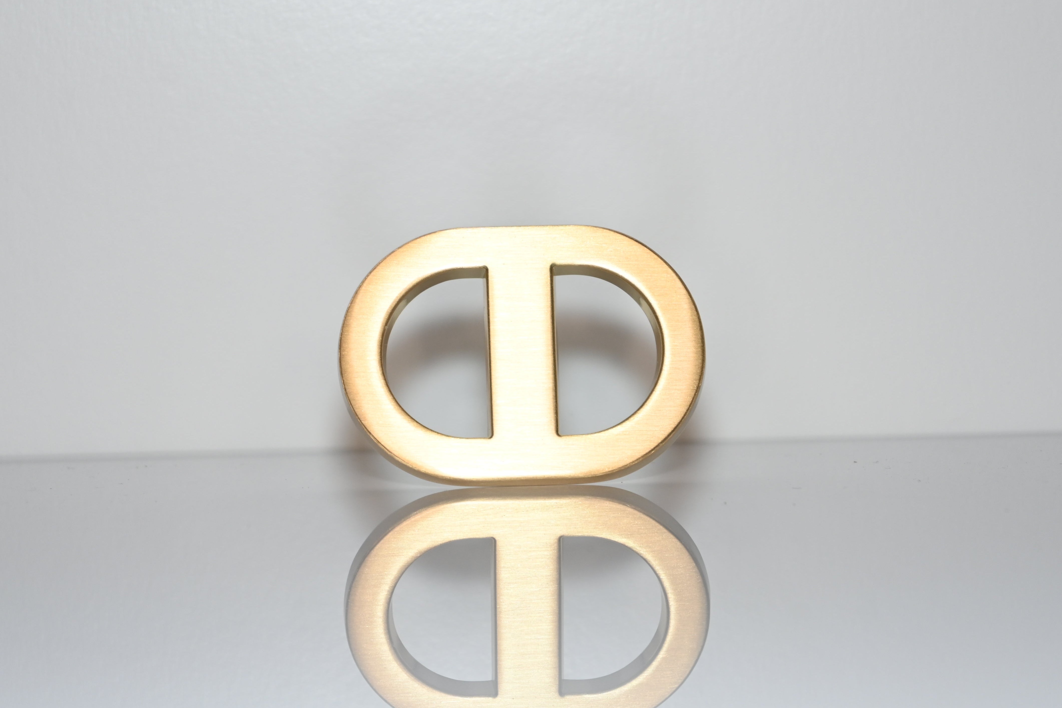 Dubois Cheval Brushed Gold Link Buckle - DUBOIS CHEVAL - Equiluxe Tack