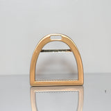 Dubois Cheval Brushed Gold Stirrup Buckle - DUBOIS CHEVAL - Equiluxe Tack