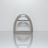 Dubois Cheval Brushed Silver Stirrup Buckle - DUBOIS CHEVAL - Equiluxe Tack