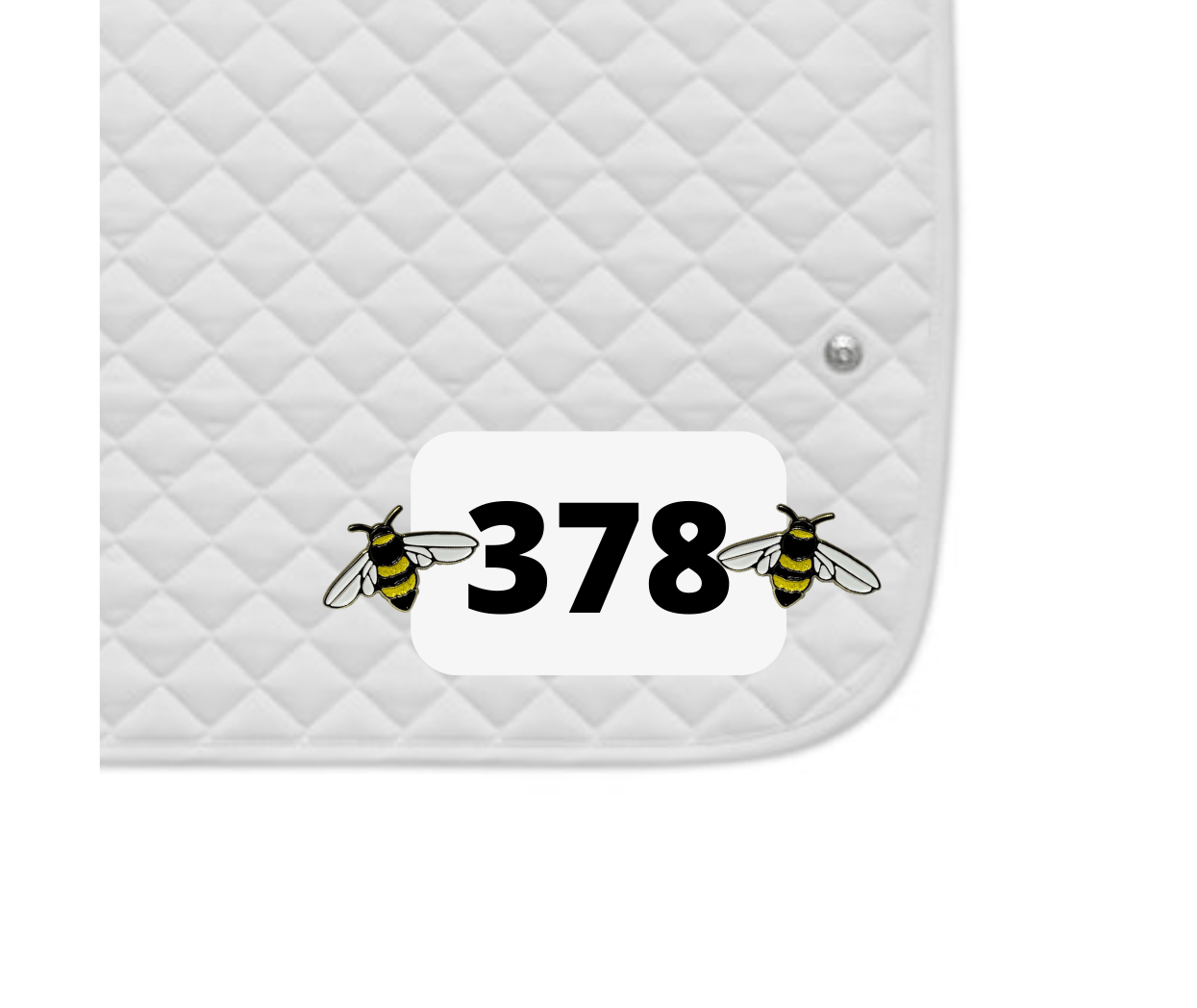 Dubois Cheval Bumble Bee Number Pin Charm - DUBOIS CHEVAL - Equiluxe Tack