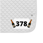 Dubois Cheval Champagne Celebration Number Pin Charm - DUBOIS CHEVAL - Equiluxe Tack