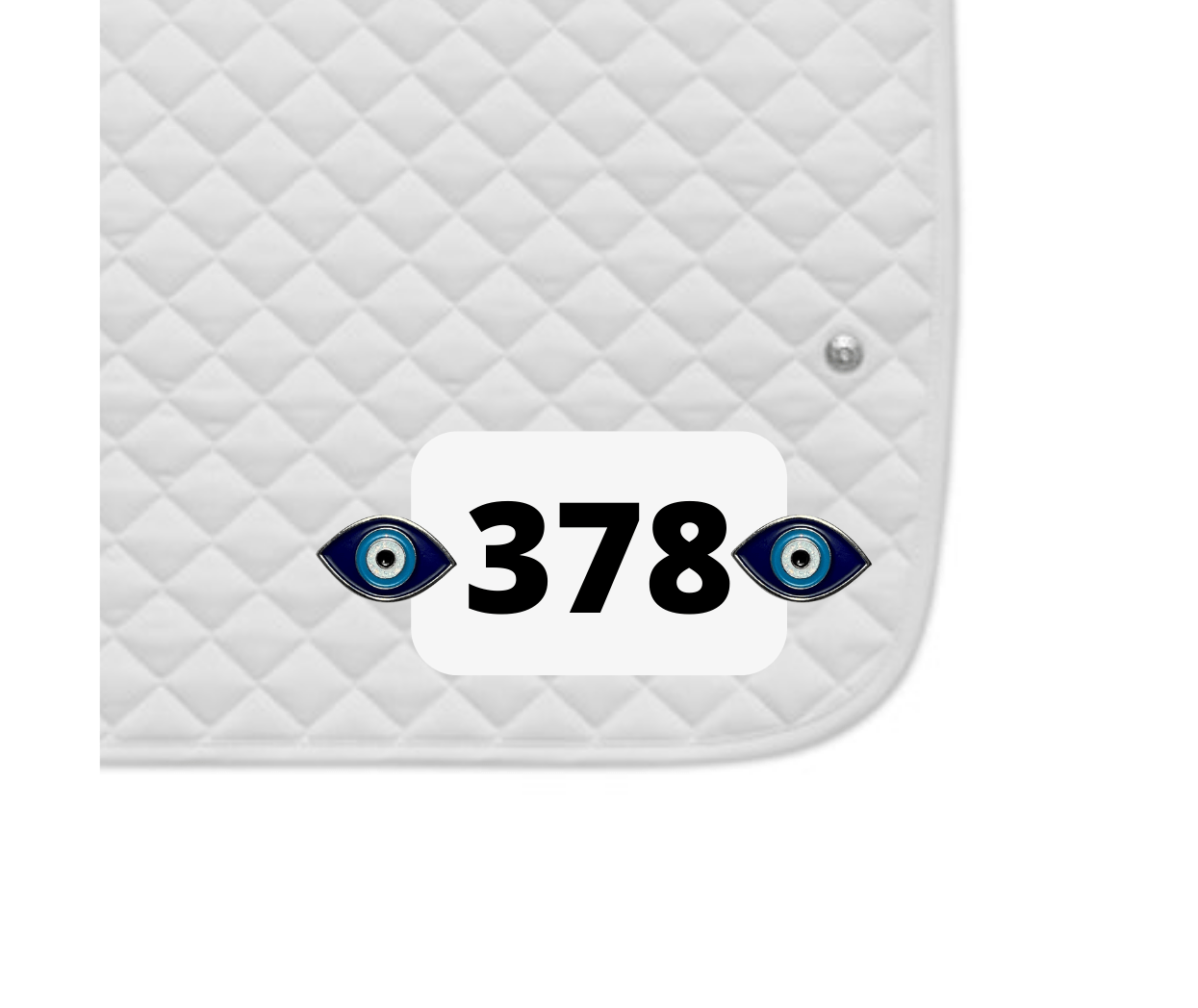 Dubois Cheval Evil Eye Number Pin Charm - DUBOIS CHEVAL - Equiluxe Tack