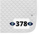 Dubois Cheval Evil Eye Number Pin Charm - DUBOIS CHEVAL - Equiluxe Tack