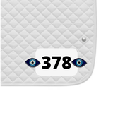 Dubois Cheval Evil Eye Number Pin Charm - DUBOIS CHEVAL - Equiluxe Tack