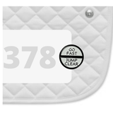 Dubois Cheval Go Fast & Jump Clear Number Pin Charm - DUBOIS CHEVAL - Equiluxe Tack