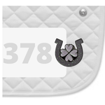 Dubois Cheval Horseshoe Clover Number Pin Charm - DUBOIS CHEVAL - Equiluxe Tack