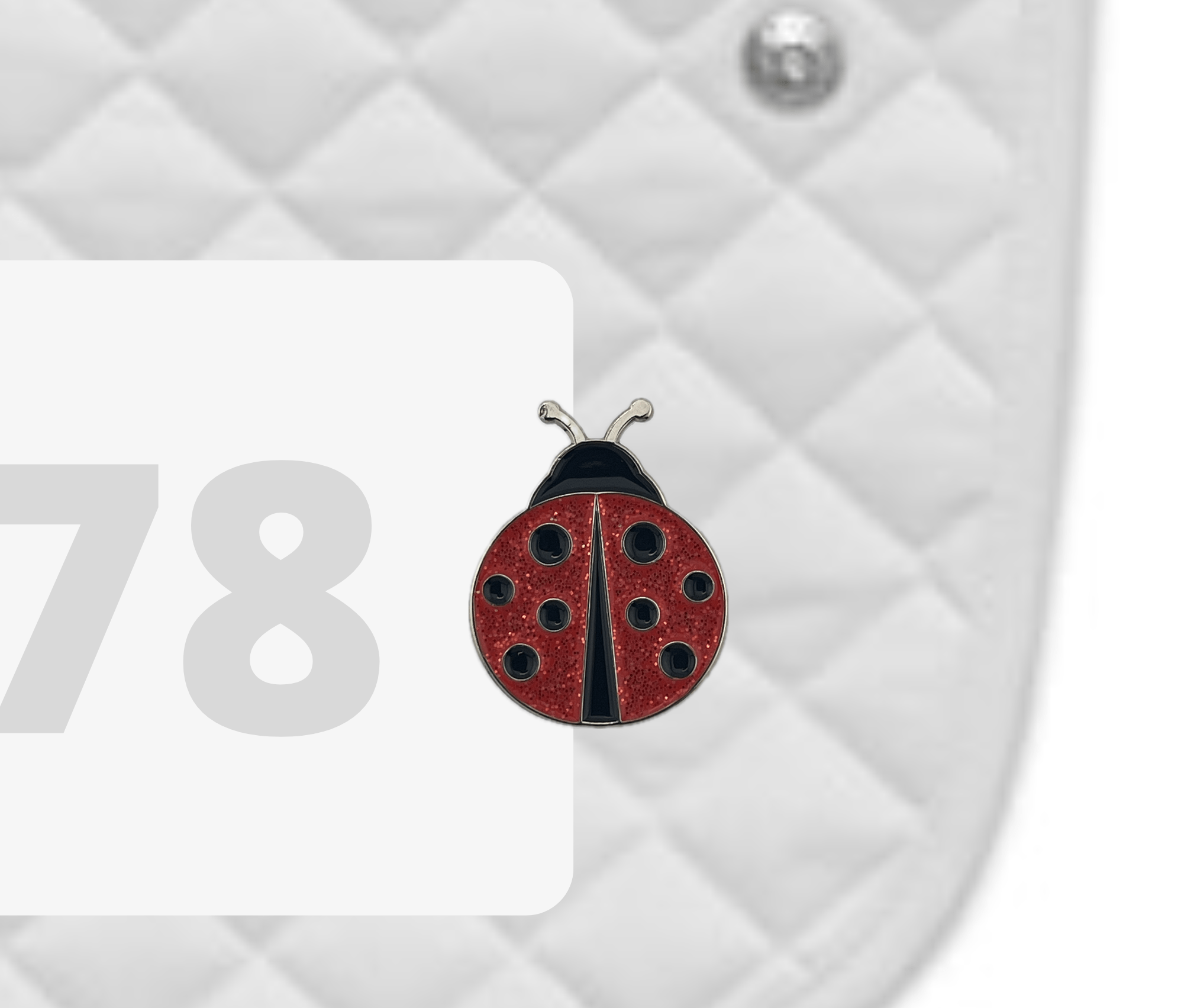 Dubois Cheval Ladybug Number Pin Charms - DUBOIS CHEVAL - Equiluxe Tack