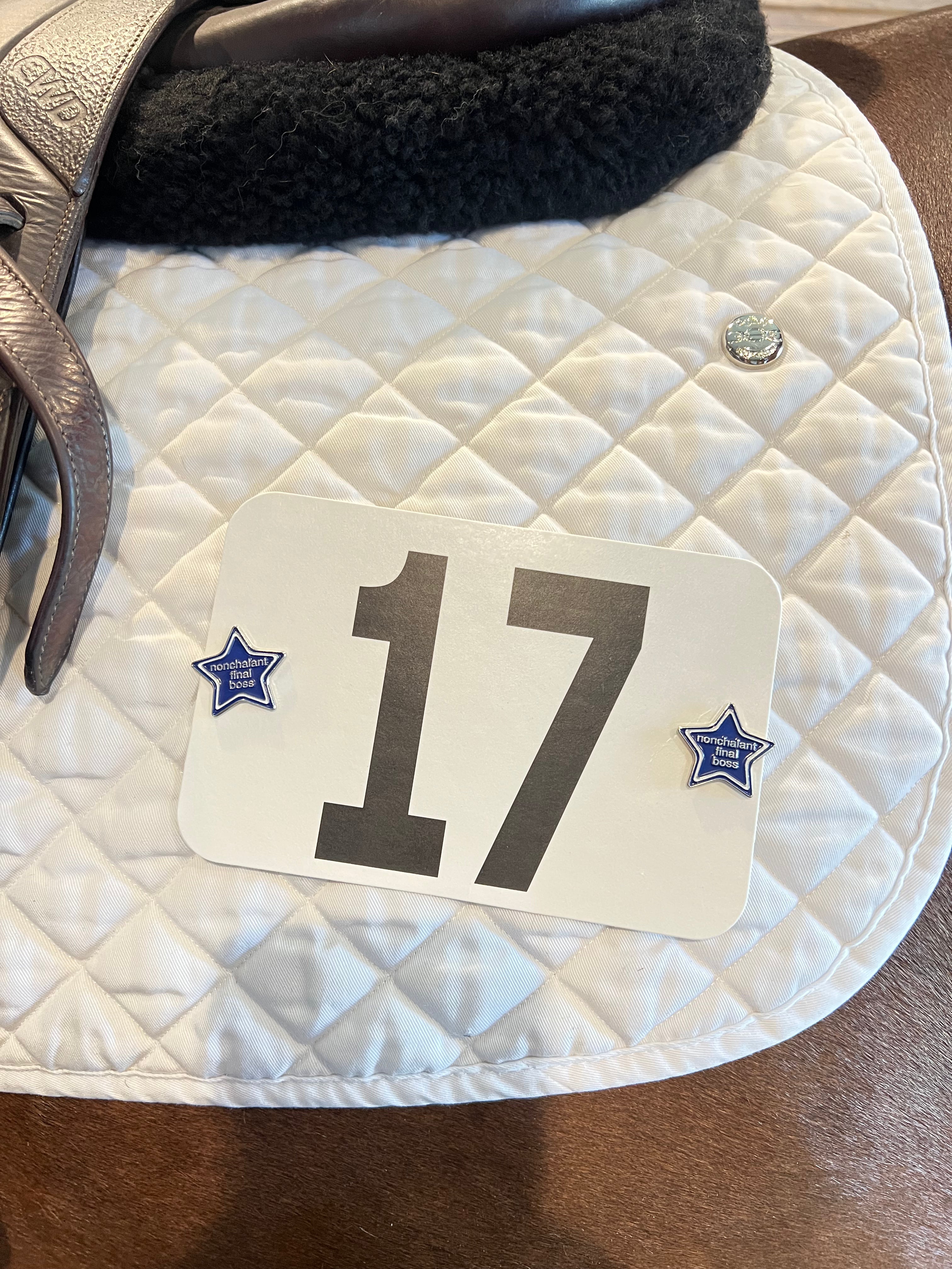 Dubois Cheval Nonchalant Final Boss Number Pin Charm - DUBOIS CHEVAL - Equiluxe Tack