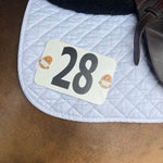 Dubois Cheval Positive Potato Number Pin Charms - DUBOIS CHEVAL - Equiluxe Tack