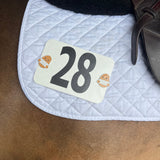 Dubois Cheval Positive Potato Number Pin Charms - DUBOIS CHEVAL - Equiluxe Tack