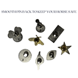 Dubois Cheval Positive Potato Number Pin Charms - DUBOIS CHEVAL - Equiluxe Tack