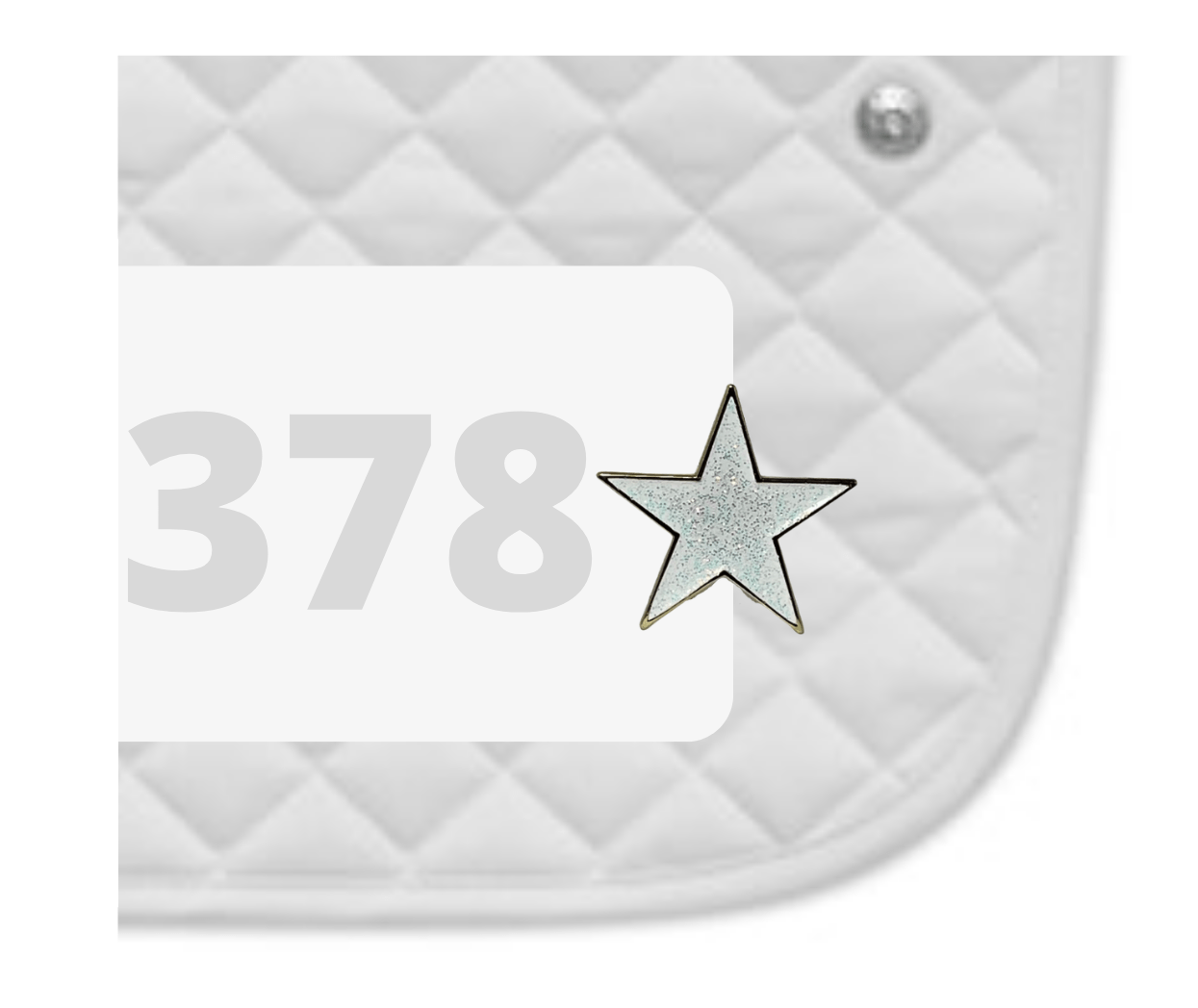 Dubois Cheval Shining Star Number Pin Charm - DUBOIS CHEVAL - Equiluxe Tack