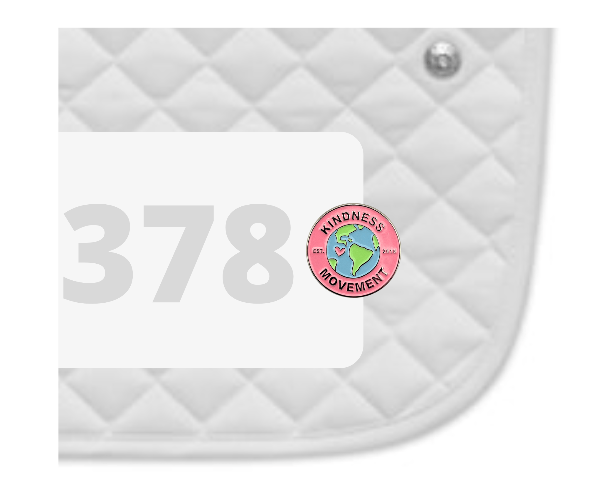 Dubois Cheval The Kindness Movement Logo Number Pin Charms - DUBOIS CHEVAL - Equiluxe Tack