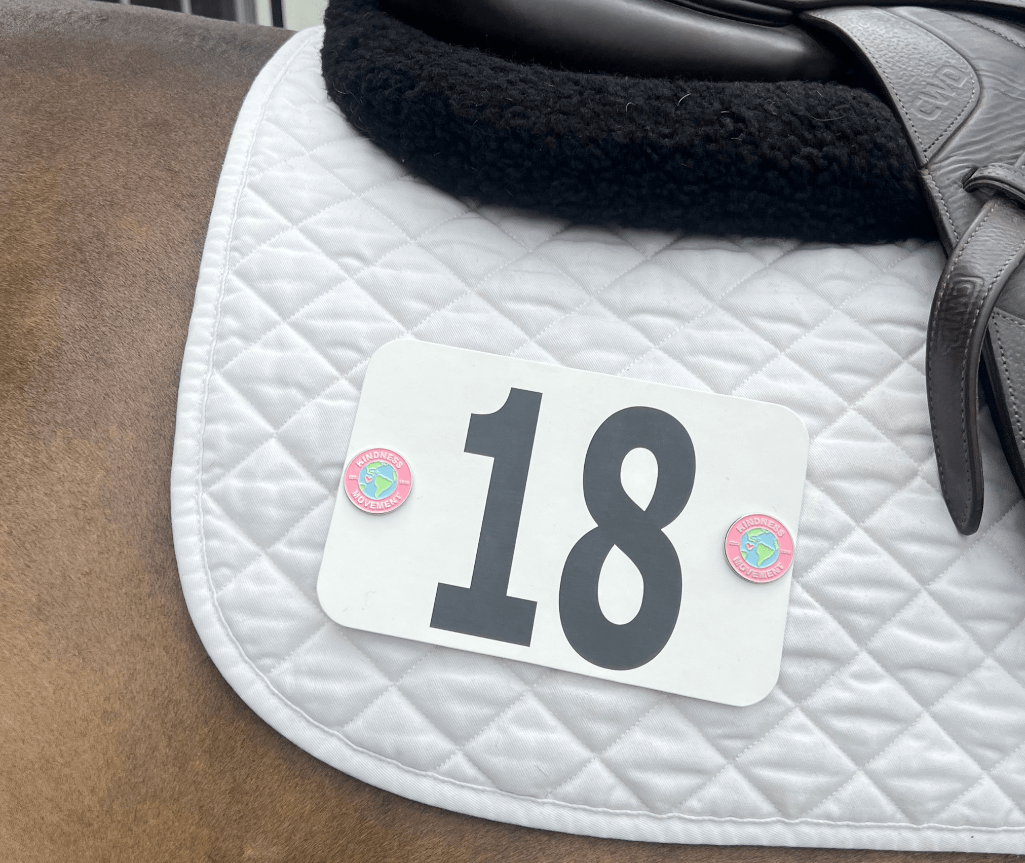 Dubois Cheval The Kindness Movement Logo Number Pin Charms - DUBOIS CHEVAL - Equiluxe Tack