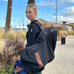 Durousset Le Galop Saddle Backpack - Black - Durousset - Equiluxe Tack