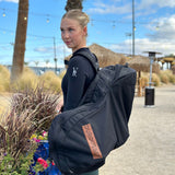 Durousset Le Galop Saddle Backpack - Black - Durousset - Equiluxe Tack