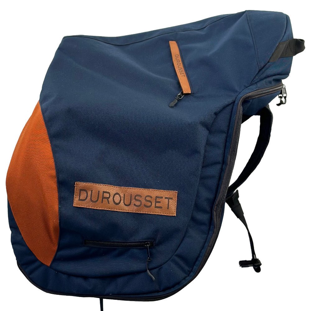 Durousset Le Galop Saddle Backpack - Navy Blue - Durousset - Equiluxe Tack