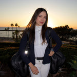 Durousset L'étalon Leather Saddle Backpack - Black - Durousset - Equiluxe Tack