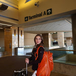 Durousset L'étalon Leather Saddle Backpack - Orange - Durousset - Equiluxe Tack