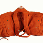 Durousset L'étalon Leather Saddle Backpack - Orange - Durousset - Equiluxe Tack