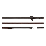 Dy'on 1/2" Rubber Reins with 7 Integrated Stops - Equiluxe Tack