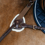 Dy'on 5 Points Breastplate Vegan Sheepskin Protection Pad - Equiluxe Tack