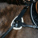 Dy'on 5 Points Breastplate Vegan Sheepskin Protection Pad - Equiluxe Tack