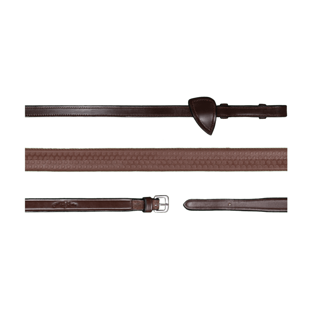 Dy'on 5/8" Rubber Reins New English Collection - Equiluxe Tack