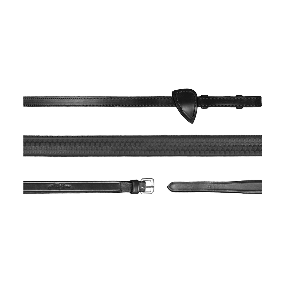 Dy'on 5/8" Rubber Reins New English Collection - Equiluxe Tack