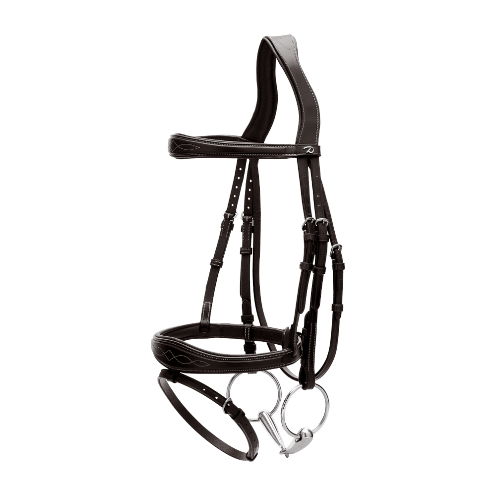 Dy'on Anatomic Flash Noseband Bridle US Collection - Equiluxe Tack