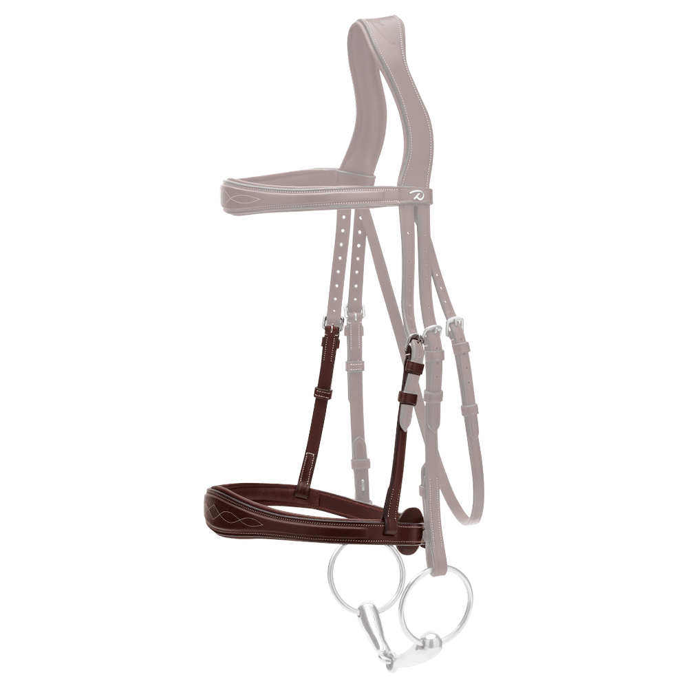 Dy'on Anatomic Noseband Without Flash - Equiluxe Tack