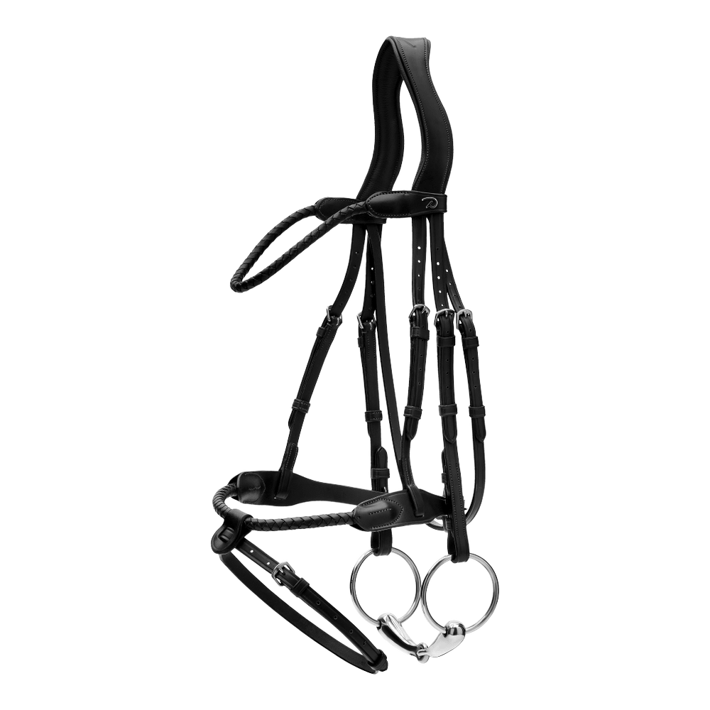 Dy'on Braided Noseband Bridle With Removable Flash - Equiluxe Tack