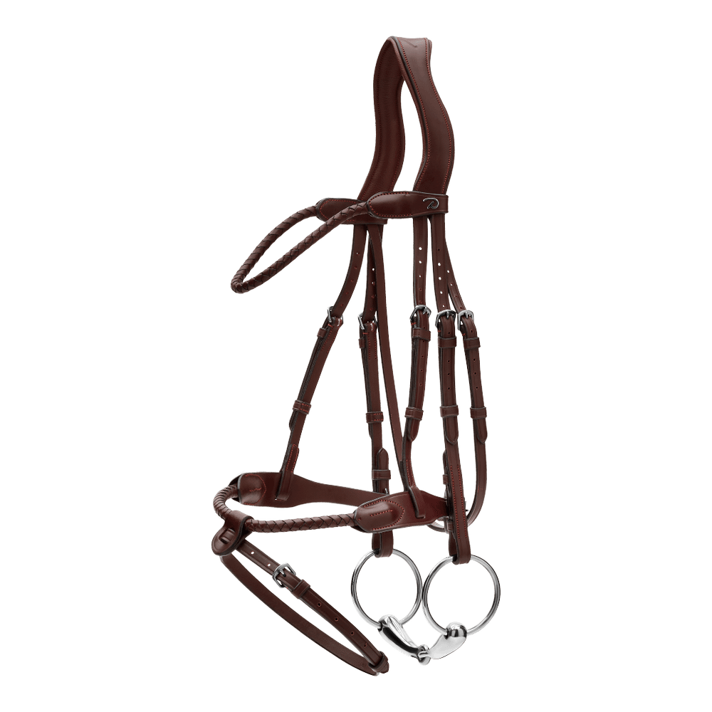Dy'on Braided Noseband Bridle With Removable Flash - Equiluxe Tack