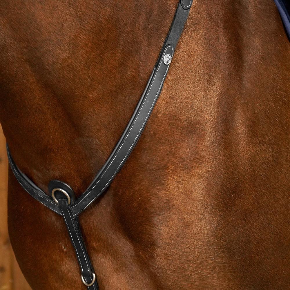 Dy'on Bridge Breastplate Buffalo Leather - Equiluxe Tack