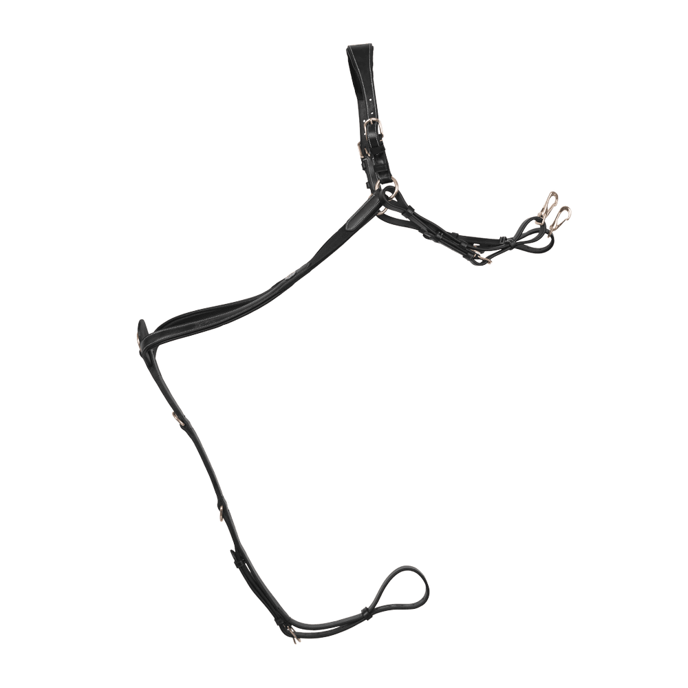 Dy'on Bridge Breastplate Buffalo Leather - Equiluxe Tack