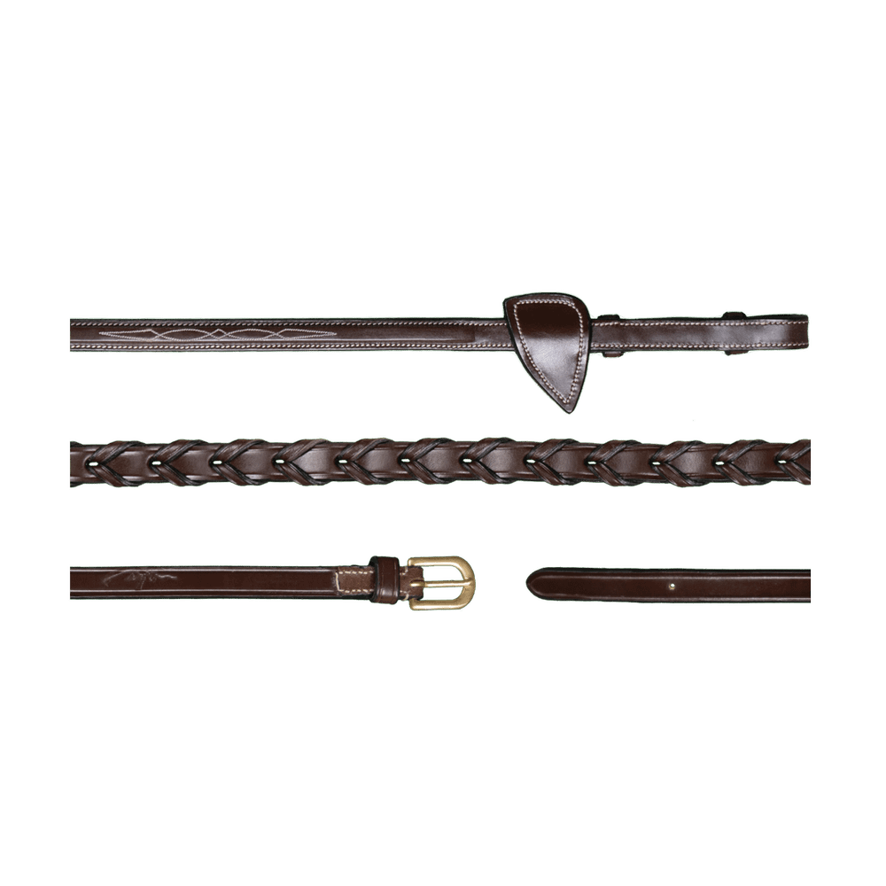 Dy'on Collection 1/2" Laced Reins - Equiluxe Tack